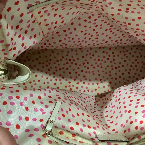 Kate Spade cream Large Dome Satchel shoulder purse - Picture 12 of 12